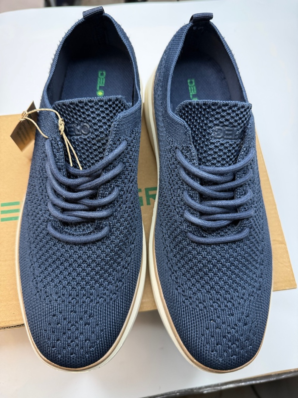 DELO Go Green Men's Lounge Oxford Shoes- Size 8.5M - Picture 5 of 10